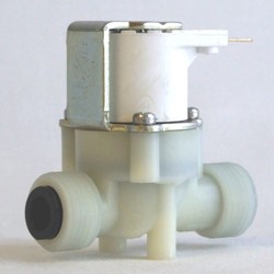 Latching solenoid valve - 8-mm push fit inlet and outlets - 6v DC